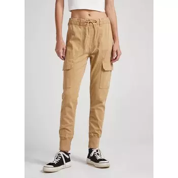 Джоггеры Pepe Jeans New Crusade, бежевый