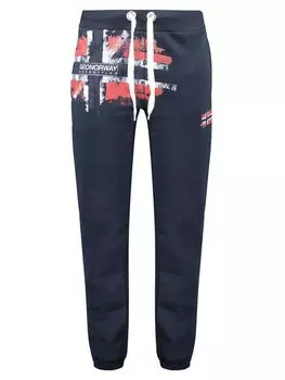 Джоггеры повседневного кроя Geographical Norway, синий