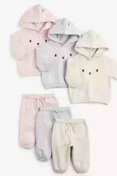 Джоггеры с декоративными деталями H&M, розовый