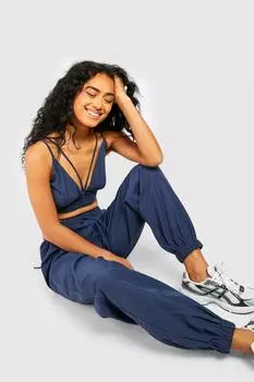 Джоггеры с грузовыми карманами Boohoo, полночь
