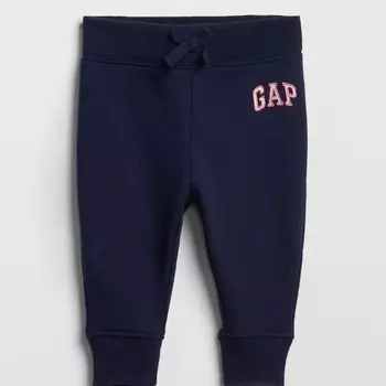 Джоггеры с капюшоном и нашивкой-логотипом Gap, синий