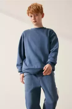 Джоггеры с колор-блоками H&M, белый