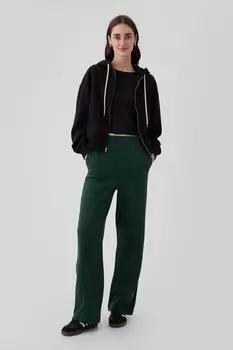 Джоггеры с логотипом и швами Gap, зеленый