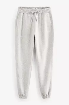 Джоггеры с манжетами Self., серый