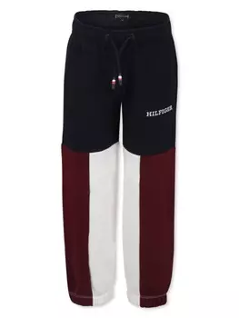 Джоггеры с манжетами Tommy Hilfiger Junior, синий
