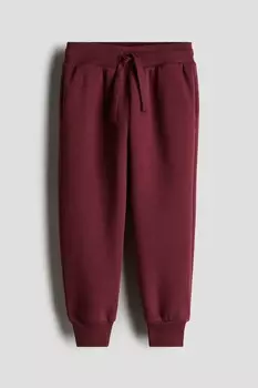 Джоггеры с начесом внутри H&M, красный