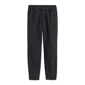 Джоггеры с поясом H&amp;M Regular Fit, черный