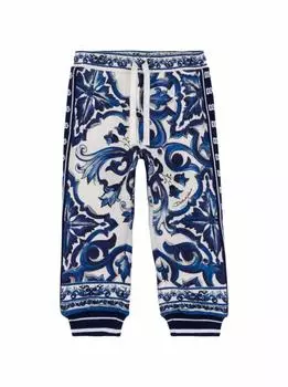 Джоггеры с принтом Dolce&Gabbana