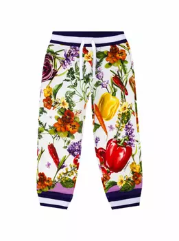 Джоггеры с принтом Farmer Dolce&Gabbana