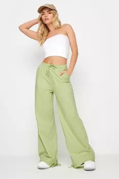 Джоггеры с широким подолом Pixiegirl Petite, зеленый