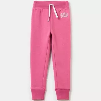 Джоггеры с вышитым логотипом и мелкими цветами Gap, красный