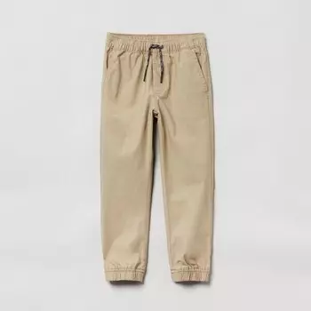 Джоггеры с завязками на шнурке Gap, бежевый