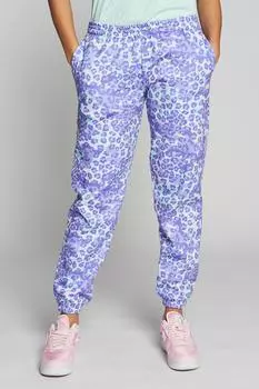 Джоггеры с животным принтом 'Ice' Beat Girlz Club, фиолетовый