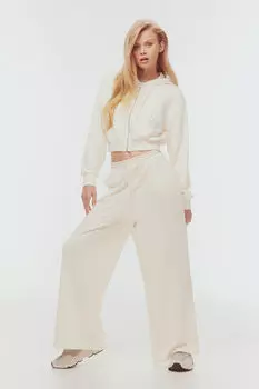 Джоггеры со складками H&M, бежевый