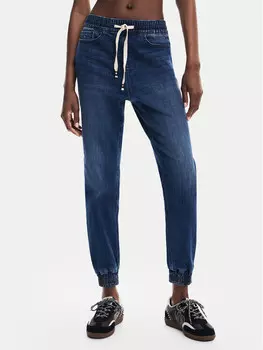 Джоггеры стандартной посадки Desigual, синий