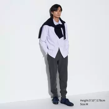 Джоггеры сухой стретч (длинные) UNIQLO, темно-серый