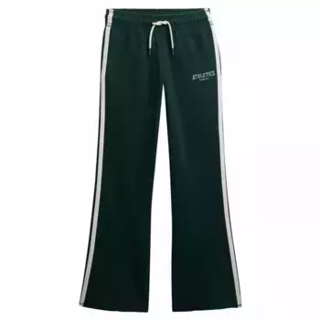 Джоггеры Superdry Athletic Stripe Flare, зеленый