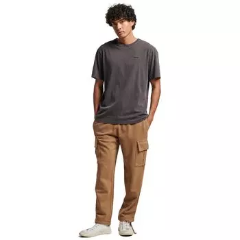 Джоггеры Superdry Relaxed Cargo Joggers, коричневый