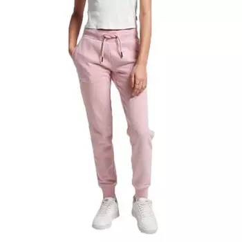 Джоггеры Superdry Vintage Logo Embroidered Unbrushed, розовый