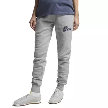 Джоггеры Superdry Vintage Pride In Craft Joggers, серый