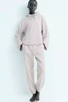 Джоггеры свободного кроя H&M, розовый