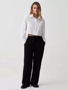 Джоггеры свободного кроя с кулиской B.Angel, цвет black