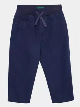 Джоггеры свободного кроя United Colors Of Benetton, синий