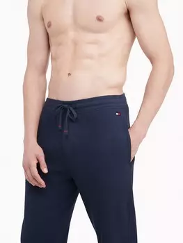 Джоггеры Tommy Hilfiger thermal drawstring, тёмно-синий
