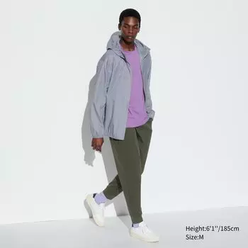 Джоггеры ultra стретч dry-ex UNIQLO, оливковый