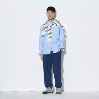 Джоггеры UNIQLO эластичные, синий