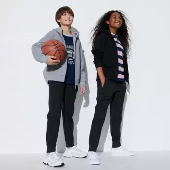 Джоггеры UNIQLO Dry стрейч, черный
