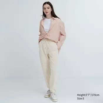 Джоггеры Uniqlo, кремовый