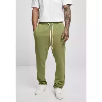 Джоггеры Urban Classics Organic Low Crotch, зеленый