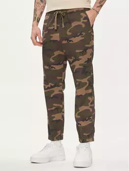 Джоггеры узкого кроя Gap, зеленый