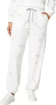 Джоггеры Virtue с вышивкой Splendid, слоновая кость