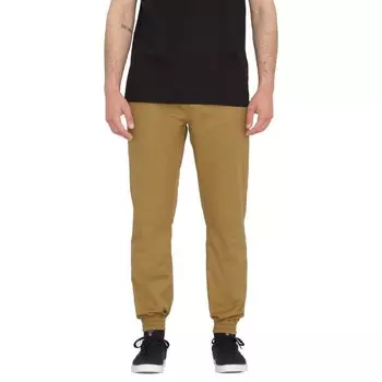Джоггеры Volcom Frickin Slim Fit Joggers, зеленый