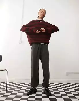 Джоггеры в черном цвете Weekday