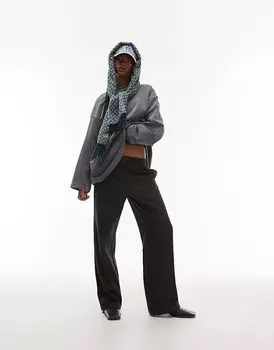 Джоггеры в стиле heritage check в многоцветном исполнении Topshop