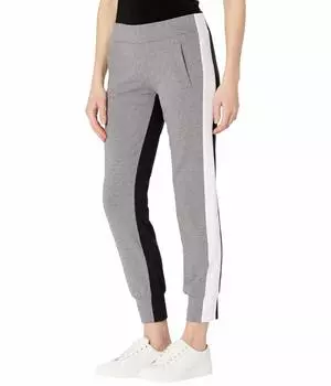Джогггеры Norma Kamali, Side Stripe Jog Pants
