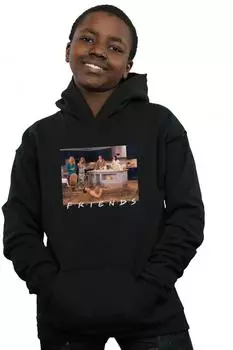 Джои Русалка Толстовка Friends, черный