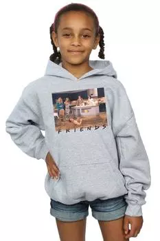 Джои Русалка Толстовка Friends, серый