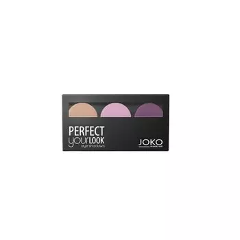 Джоко, Perfect Your Look Trio, тени для век 304, Joko, розовый