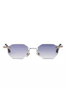 Джон Далия Кертис - Солнцезащитные очки в геометрической оправе C422 John Dalia, фиолетовый