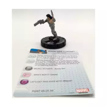 Джон Грейкроу # 017 (U), Marvel HeroClix - Uncanny X-Men - Singles