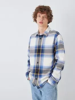 Джон Льюис Anyday клетчатая рубашка синего цвета