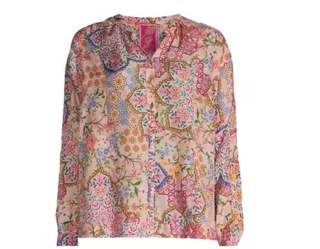 Джонни Уос Весна Калани Блуза Мульти Johnny Was