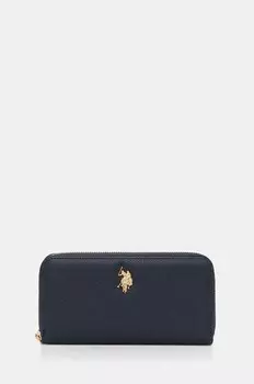 Джонс кошелек U.S. Polo Assn., темно-синий