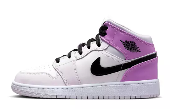 Джордан 1 Mid Barely Grape (PS)