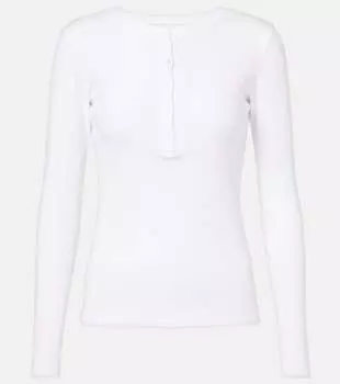 Джордан Хенли хлопковая футболка Nili Lotan, белый