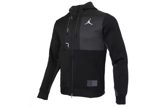 Джордан Мужская куртка Jordan, цвет Black
